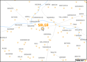 map of Sālgā