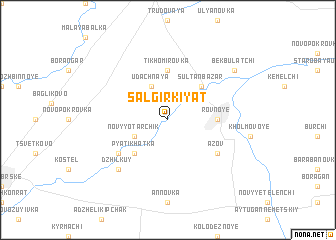 map of Salgir Kiyat