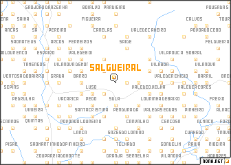 map of Salgueiral