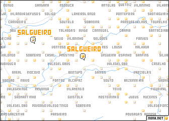 map of Salgueiro