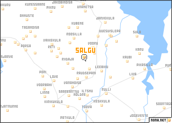 map of Sälgu