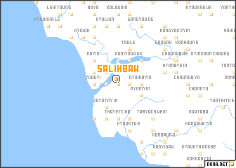 map of Salihbaw