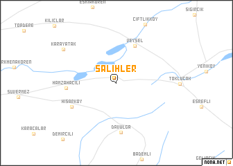 map of Salihler