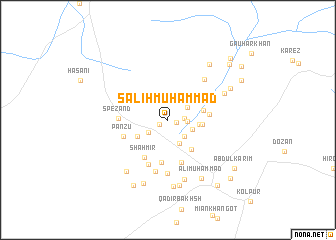 map of Sālih Muhammad