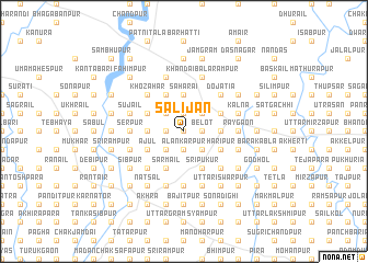 map of Sālijān