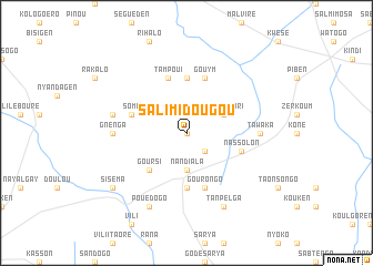 map of Salimidougou