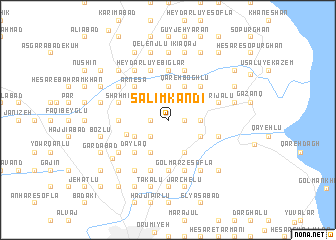 map of Salīm Kandī