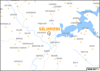 map of Salīm Pīrak