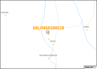map of Salina de Gámeza