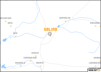 map of Salina
