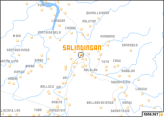 map of Salindingan