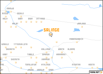 map of Salinge