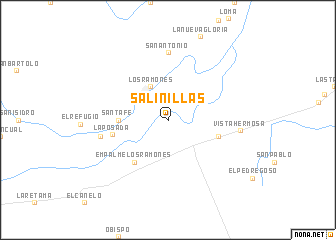 map of Salinillas