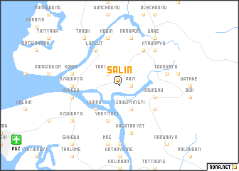 map of Salin