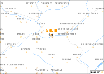 map of Salio