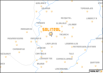map of Salitral