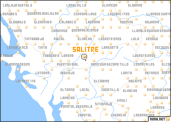 map of Salitre