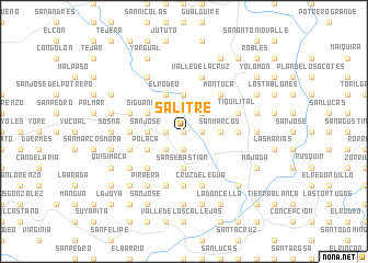 map of Salitre