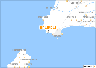 map of Salivoli