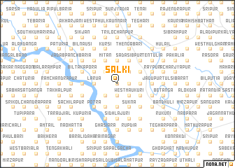 map of Sālki