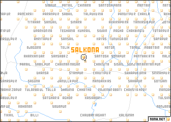 map of Sālkona