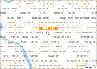 map of Sallābāid