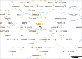 map of Salle