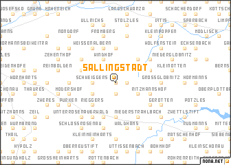 map of Sallingstadt