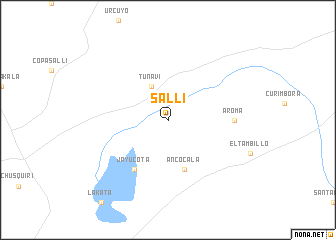 map of Salli