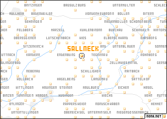 map of Sallneck