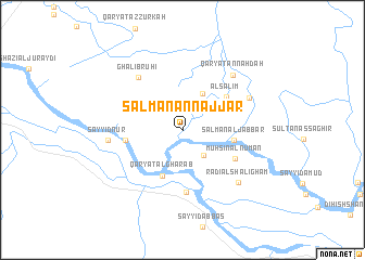 map of Salmān an Najjār