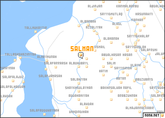 map of Salmān