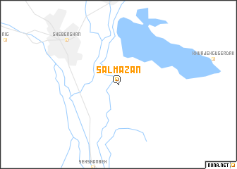 map of Sālmazān