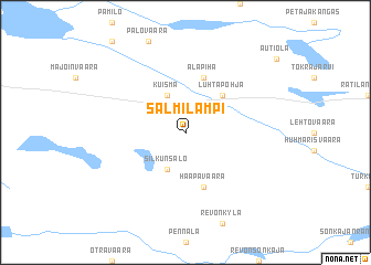 map of Salmilampi