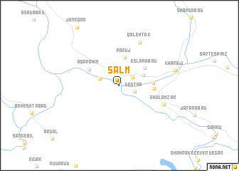 map of Salm