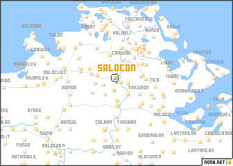 map of Salocon