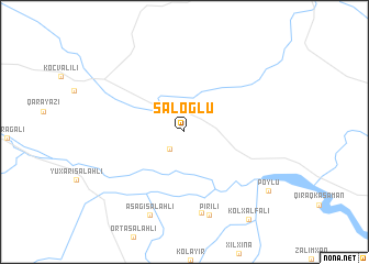 map of Saloğlu