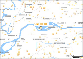 map of Salolke