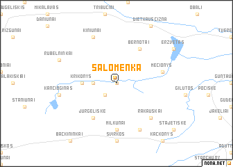 map of Salomenka