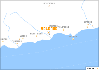 map of Salongo