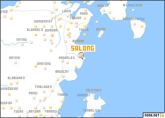 map of Salong