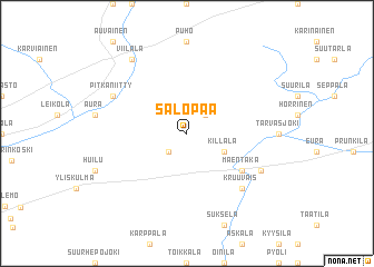 map of Salopää