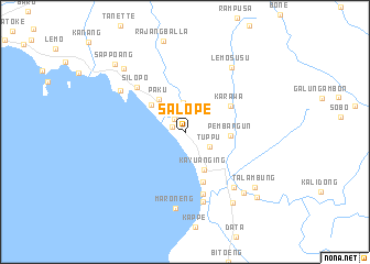 map of Salope