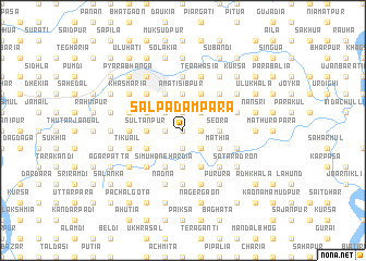 map of Salpa Dāmpāra