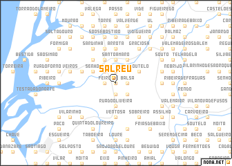 map of Salreu