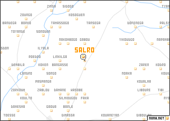 map of Salro