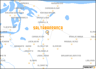 map of Saltabarranca