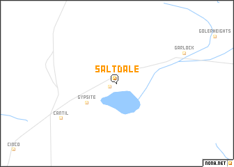 map of Saltdale