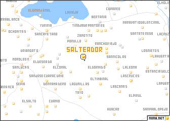 map of Salteador
