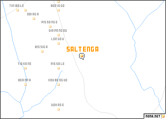 map of Saltenga